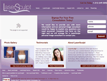 Tablet Screenshot of lasersculptnetwork.com
